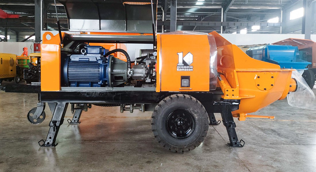 地下車庫自拌料施工，就用小鋼炮，小機器擁有大力量