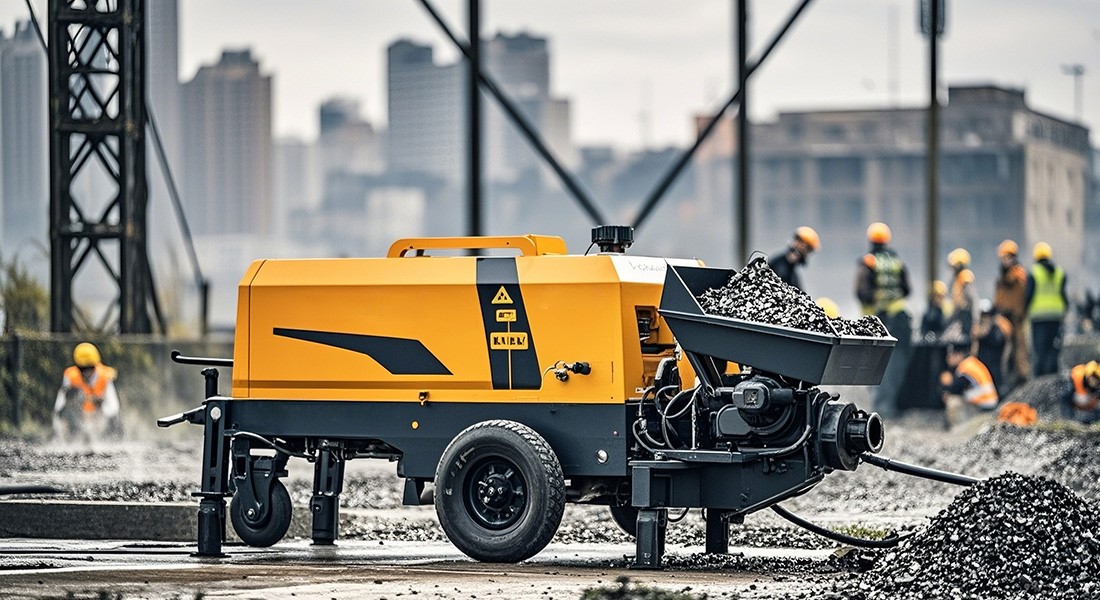 科瑪森40泵地暖回填施工應(yīng)用現(xiàn)場：平穩(wěn)泵送，澆筑輕松，提升效率