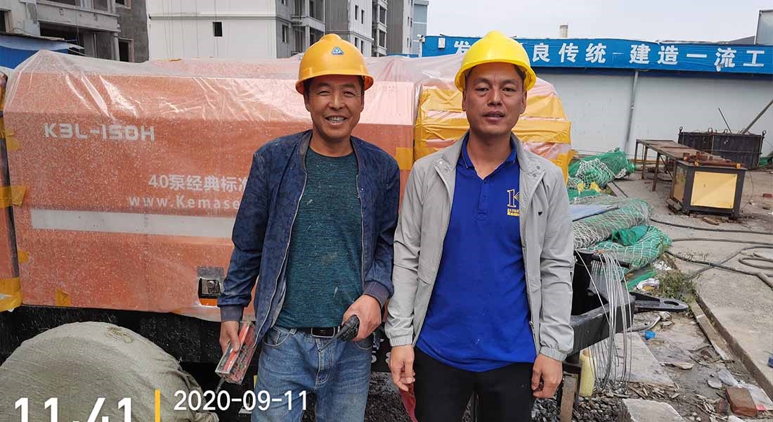 科瑪森K3L經(jīng)典40泵助力蘭州大學(xué)校區(qū)公寓建設(shè)