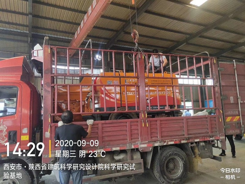 湖南科瑪森細(xì)石混凝土泵泵送作業(yè)操作概述！